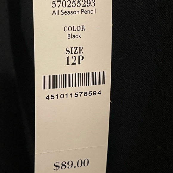 White House black market. All season pencil skirt - Picture 2 of 2